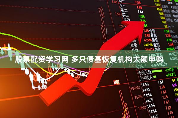 股票配资学习网 多只债基恢复机构大额申购