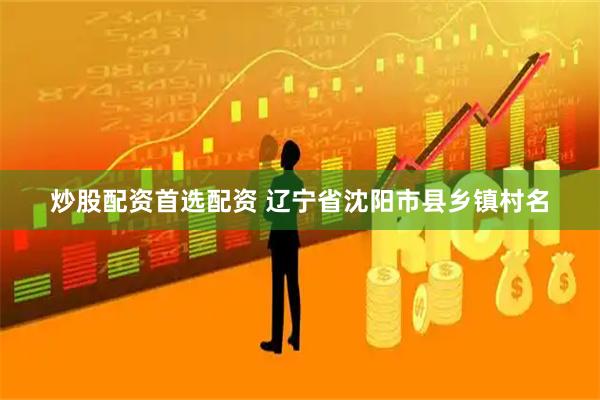 炒股配资首选配资 辽宁省沈阳市县乡镇村名