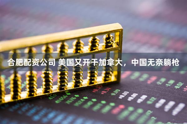 合肥配资公司 美国又开干加拿大，中国无奈躺枪